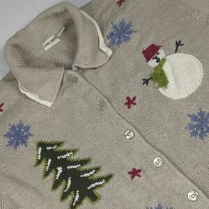Vintage Cherokee Cardigan‎ Winter  Christmas Sweater Women's Size 2X